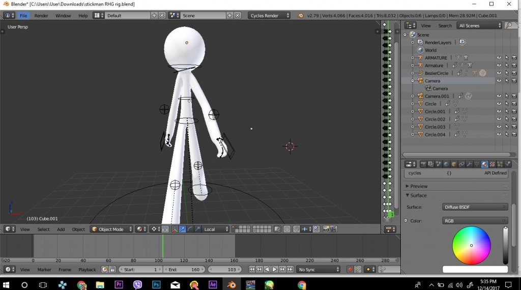 Stickman RHG Complete Rigged preview image 1